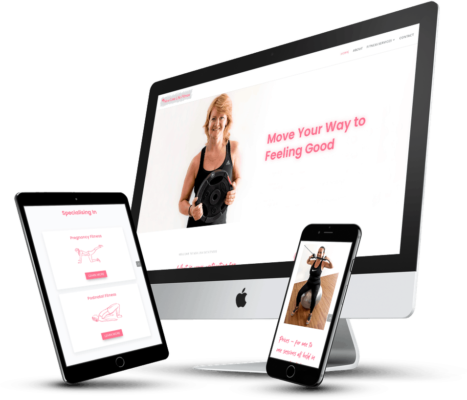 website designer for small fitness business